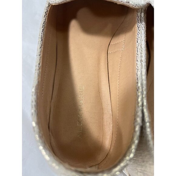 Alex Marie Raanata Espadrille Slip-Ons size 9.5 TAUPE SOFT GOLD - Picture 9 of 16